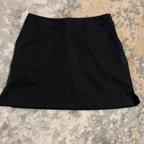 Adidas Golf Skirt Black 10 - Picture 1 of 3
